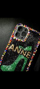 Llavero con Bordado de Flores y Cuentas: Colgante de Hibisco Hecho a Mano para Bolsos, Se Acepta Diseño Personalizado - Product Image 4