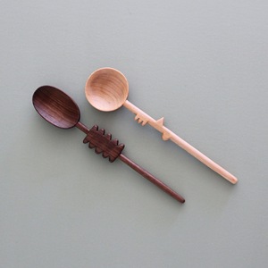 Cuillère à thé en bois de qualité supérieure, cuillère à café et à sucre de qualité alimentaire, ustensile de cuisine durable - Product Image 2
