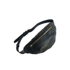 Riñonera Negra de PU Vintage Impermeable con Cierre de Bloqueo y Tapa, Unisex, para Uso Diario, Forma de Caja de Viaje - Product Image 2