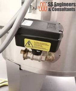 ถังนมอุตสาหกรรมขนาด 100 ลิตร พร้อมระบบทำความร้อนและพาสเจอร์ไรซ์ สำหรับการแปรรูปชีส พร้อมถังแรงดันและมอเตอร์ - Product Image 3