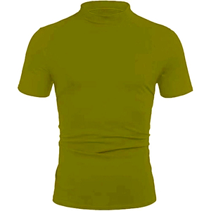 Camiseta de Manga Corta de Algodón con Cuello Redondo, Estampada, Informal, de Uso Diario, Cómoda, Elegante y Ligera, de Primera Calidad - Product Image 1