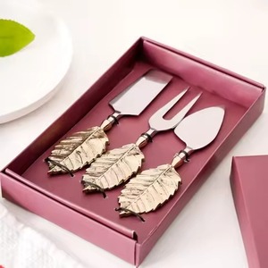 Elegant Metal <b>Cheese</b> <b>Knife</b> <b>Set</b> Stylish Charcuterie Accessories for Entertaining Guests - Product Image 5