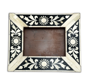 Marco de fotos con incrustaciones de hueso de madera para decoración para hechos a mano para la venta de la India - Product Image 2