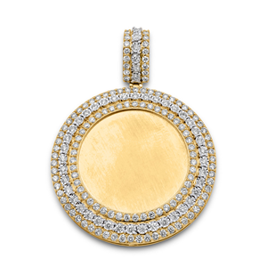 Luxury Unisex Moissanite Pendant Contemporary Fashion Jewelry with Eye Catching Sparkle and Elegant Modern Design - Product Image 5