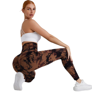 Leggings al por Mayor, Leggings Deportivos de Cintura Alta para Mujer, de Alta Calidad, con Efecto Push-Up - Product Image 1