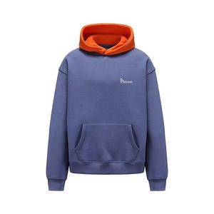 Sweat-shirt unisexe uni sans cordon de serrage |   Fabricant de sweats à capuche personnalisés de haute qualité, MOQ 2 pièces, tissu polaire, fabriqué au Pakistan - Product Image 6