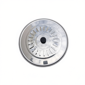 22CM TAZA Marmites à soupe et à bouillon en acier inoxydable avec couvercles - Product Image 1