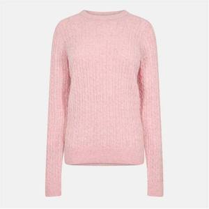 Suéter Casual de Punto para Mujer, Manga Larga, Cuello Redondo, Transpirable, Holgado, Suave, Cálido para Otoño e Invierno, Modelo 2026 - Product Image 5