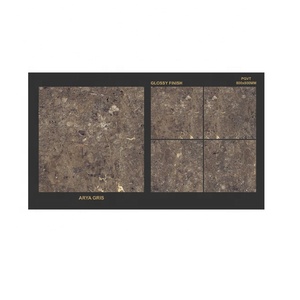 Nhà máy bán hiện đại 800*800 Fullbody sứ gạch lát sàn Vàng dòng thiết kế cho phòng khách ngồi firebrick chức năng - Product Image 4