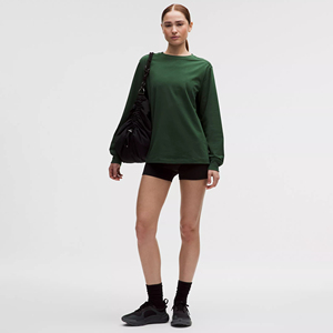 T-shirts à manches longues pour femmes, design de haute qualité, vêtements décontractés, col rond, vente en gros, personnalisables, respirants, en coton et bambou, séchage rapide - Product Image 2