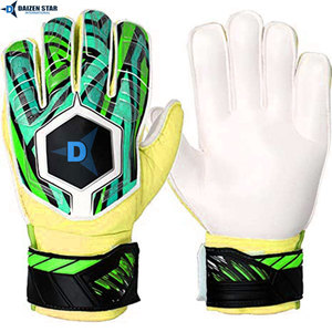 Gants de gardien de but en PU haute performance, forte adhérence, respirants, protection des doigts et du pouce, OEM ODM - Product Image 4