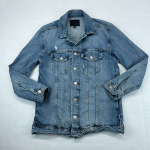 Vestes en jean pour hommes de haute qualité, design tendance, style streetwear décontracté, très vendues, style high street - Product Image 1