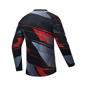 Maillot de motocross 100% polyester micro-mesh, sublimation personnalisée, pour hommes, moto et course automobile. - Product Image 6
