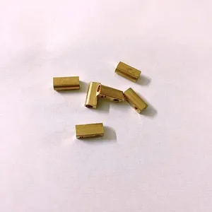 ชิ้นส่วนท่อที่ผลิตด้วยเครื่อง CNC ความแม่นยำสูง พร้อมการเจาะแบบ Broaching และพื้นผิวขัดเงาสีทอง สำหรับงานท่ออุตสาหกรรมและงานประปา - Product Image 2