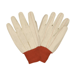 Gants de travail en coton avec texture micro-diamantée en relief, poignet tricoté antidérapant, gants de sécurité polyvalents - Product Image 4