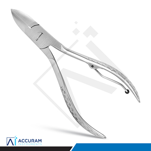 Accuram Professional Set of 5 Toenail Clippers Ingrown Stainless Steel Toenail Tool Kit Pedicure Nail Cutter Podiatry Nail Care - Product Image 5