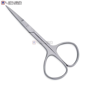 Sharp Blades with Straight Tip Fancy Scissors Ergonomic Grip Safe Cutting Sharp Blades Cuticle Scissors - Product Image 3