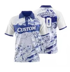 เสื้อโปโลผู้ชายผ้าโพลีเอสเตอร์ผสมสแปนเด็กซ์ พิมพ์ลายตามสั่ง ระบายอากาศ แห้งเร็ว เหมาะสำหรับกอล์ฟ กีฬา ลำลอง แขนสั้น ขายส่ง รับผลิตแบบ OEM ODM 2026 - Product Image 2
