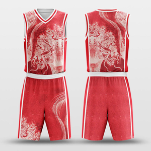 OEM Basketball Uniform Sublimation 100% <b>Polyester</b> Custom Basketball Jersey Set for Clubs Custom Sportswear - Product Image 4