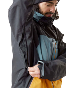 Chaquetas Impermeables Personalizadas para Exteriores, Color Azul Marino, de 3 Capas, Ligeras, con Bolsillo con Cremallera - Product Image 4