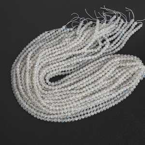 Wholesale 6mm Natural Rainbow Moonstone <b>Beads</b> Direct Manufacturer's Factory Blue <b>Colored</b> Fancy Gemstones Jewelry Making - Product Image 2