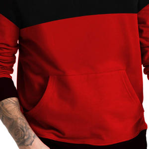 Sudaderas con capucha personalizadas para hombre, estilo cropped, de felpa con borde cortado, logotipo 3D en relieve, marca propia DIY - Product Image 2