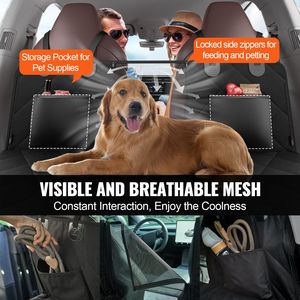 Amaca per Cani per Sedile Posteriore Auto, Estensore in Tessuto Oxford con Fondo Rigido, Coprisedile per Cani 135x63 cm, Forniture Incluse - Product Image 6