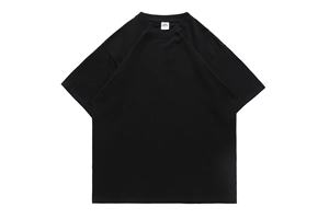 เสื้อยืดผู้ชายสีขาว ผ้าฝ้าย แขนสั้น คอกลม ทรงปกติ สวมใส่สบาย สีพื้น ผ้าเจอร์ซีย์ถัก ดีไซน์เรียบง่าย - Product Image 3