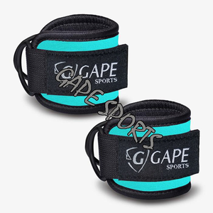 Cintas de Tobillo Elite Fitness Duraderas y Ajustables con Accesorio de Cable para Entrenamiento de Glúteos y Piernas - Product Image 1