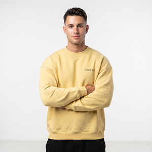 Sudadera Extra Grande para Hombre con Logotipo Personalizado, Algodón Grueso, Hombros Caídos, Estilo Casual Urbano, Suministro OEM ODM - Product Image 6