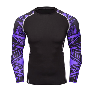 Maillot de compression personnalisé à manches longues pour la protection cutanée – Fabricant OEM - Product Image 1