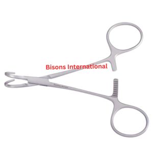 Pinzas Periféricas Selman de Grado Médico BISONS, Instrumento Oftálmico de Acero Inoxidable, Pinzas de Presión Vascular Cooley Jaw - Product Image 3