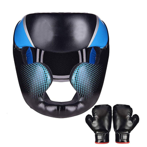 Proveedor Mayorista de Protectores de Cabeza para Boxeo con Servicio OEM/ODM, Protector de Cabeza para Boxeo de Cuero PU Ecológico Ligero de Alta Calidad - Product Image 4