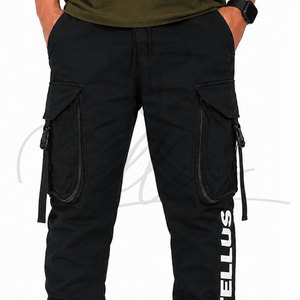 Men Hip Hop Street Wear Cargo Pants OEM 2026 New Autumn Men Fashion Cargo Pants Men Comfortable Regular Cargo <b>Trouser</b> - Product Image 4