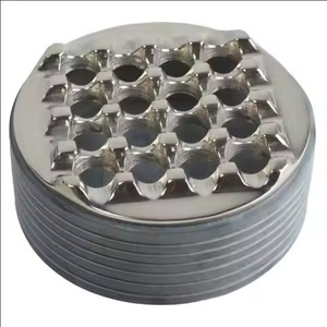 Cendrier à cigarettes Golden Top à 3 fentes pour bureau, salon, table, avec récipient en métal pour cendres - Product Image 2