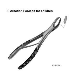 Forceps d'extraction ergonomiques pour enfants, modèle anglais, en acier inoxydable, par Roboz Tech Pakistan - Product Image 2