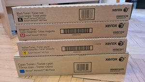 Juego de Cartuchos de Tóner CMYK Originales para Versant 80 / 180 / 280 - Product Image 2