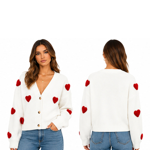Suéter de Punto Vintage para Mujer con Cuello Redondo y Mangas Raglán, Último Modelo 2026, Suéter Clásico de Punto para Dama - Product Image 4