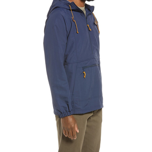 2026 New Fashion Solid Winter Windbreaker <b>Jacket</b> for <b>Men</b> Full Zipper Mesh Lining Side Pocket with Hood Custom - Product Image 4