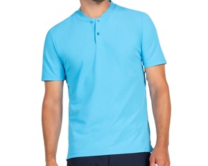 เสื้อโปโลกอล์ฟผู้ชาย แห้งเร็ว ยืดได้สี่ทิศทาง ระบายอากาศ ป้องกันแบคทีเรีย ทรงโอเวอร์ไซส์ รับผลิตตามแบบ (OEM) พร้อมสกรีนโลโก้ ผลิตจากโพลีเอสเตอร์ - Product Image 1