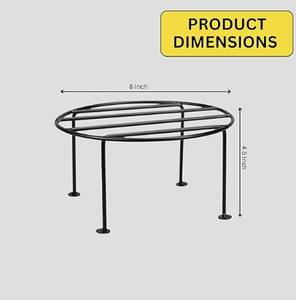 Supports de pots antirouille pour plantes, support de pot de fleurs pour salon, intérieur/extérieur, en fer - Product Image 3