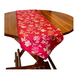 Top Quality Linen <b>Table</b> <b>Runner</b> with Embroidery Washable <b>Dining</b> Decor for Home and Events Available at Export Price - Product Image 1