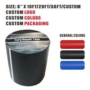 キャンバスおよび日除け修理のための高い接着剤のビニールのタープのパッチテープ - Product Image 4