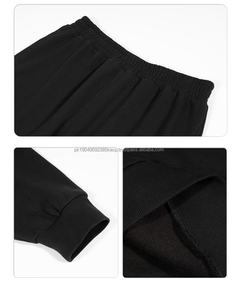 Conjuntos de Sudadera y Pantalones Anchos de Felpa Francesa Unisex Estilo Urbano 2026 con Estampado Personalizado y Logotipo - Product Image 3