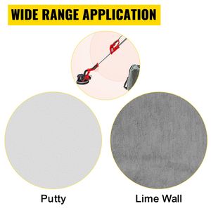 Lijadora Eléctrica para Paneles de Yeso de 850W, Velocidad Variable 800-1750RPM, Herramienta Plegable Telescópica para Lijar Paneles de Yeso, Limpiador de Paredes - Product Image 2