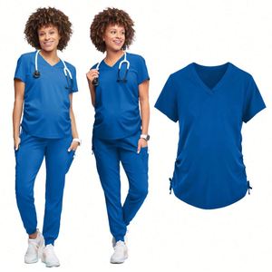 Uniformes de Maternidad al por Mayor para Mujeres Embarazadas, Uniformes de Enfermería Elásticos en 4 Direcciones, Uniformes de Hospital, Uniformes de Enfermera, OEM Personalizado - Product Image 1
