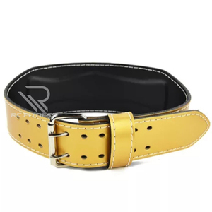 Ceinture de musculation en cuir personnalisée avec logo RC Fitness pour la musculation - Product Image 6