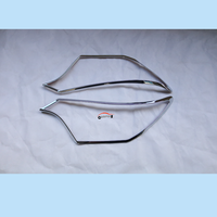 ABS Chrome Tuning Garnir Kit de couverture de lumière avant pour Toyota RAV4 2016 Kits de carrosserie Accessoire Mise à niveau
