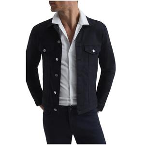 Vestes en jean unisexes entièrement personnalisées de haute qualité, triple boutonnage, 100 % coton, anti-UV, séchage rapide, écologiques - Product Image 5