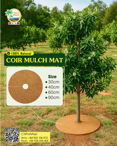 Manta de Fibra de Coco Natural en Varios Tamaños para Control de Humedad/Protección de Plantas/Decoración por COCO HITECH - Product Image 1